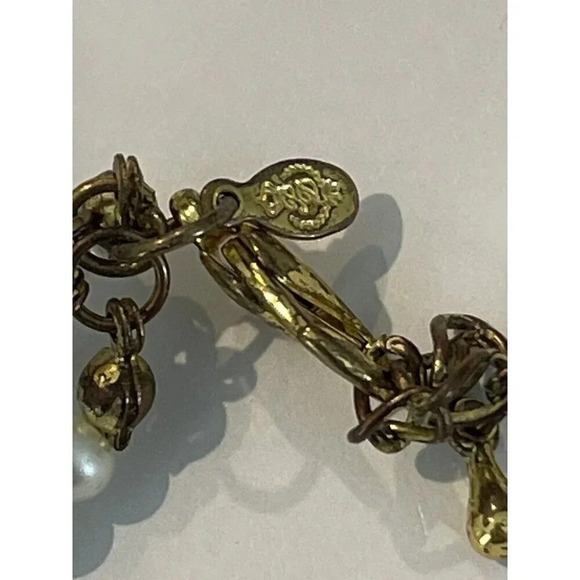 Vintage VTG Premier Designs 4-Stand White Mother Of Pearl Bead Necklace 19-21” - Picture 5 of 5